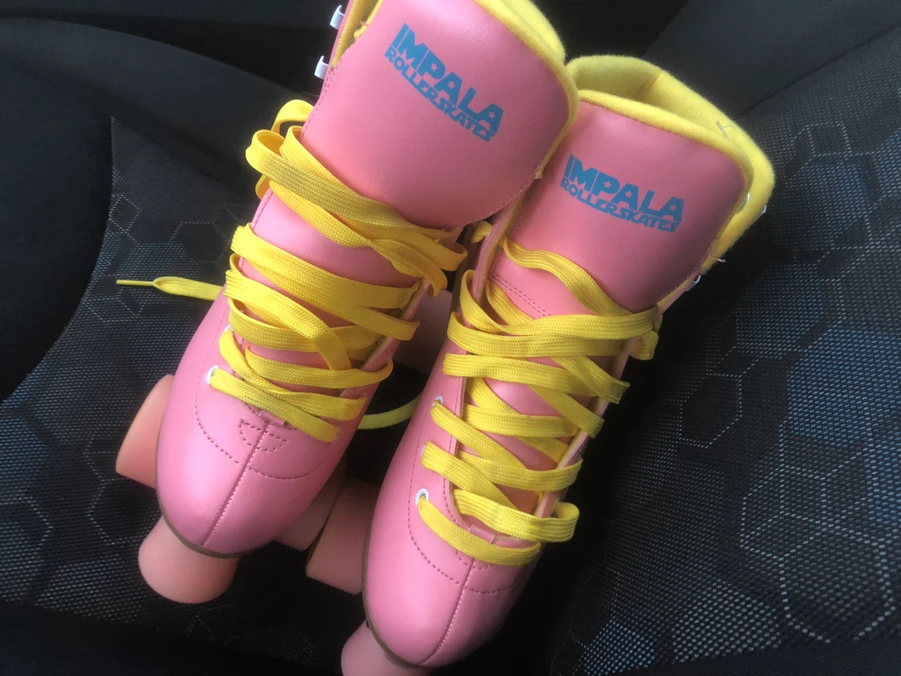 Impala Sidewalk Roller Skates Pink and Yellow - photo 3