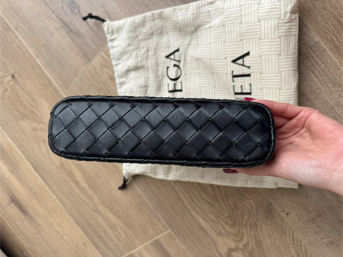 Black Leather Vanity Case - photo 2
