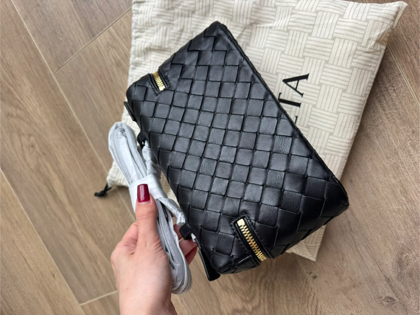 Black Leather Vanity Case - photo 5