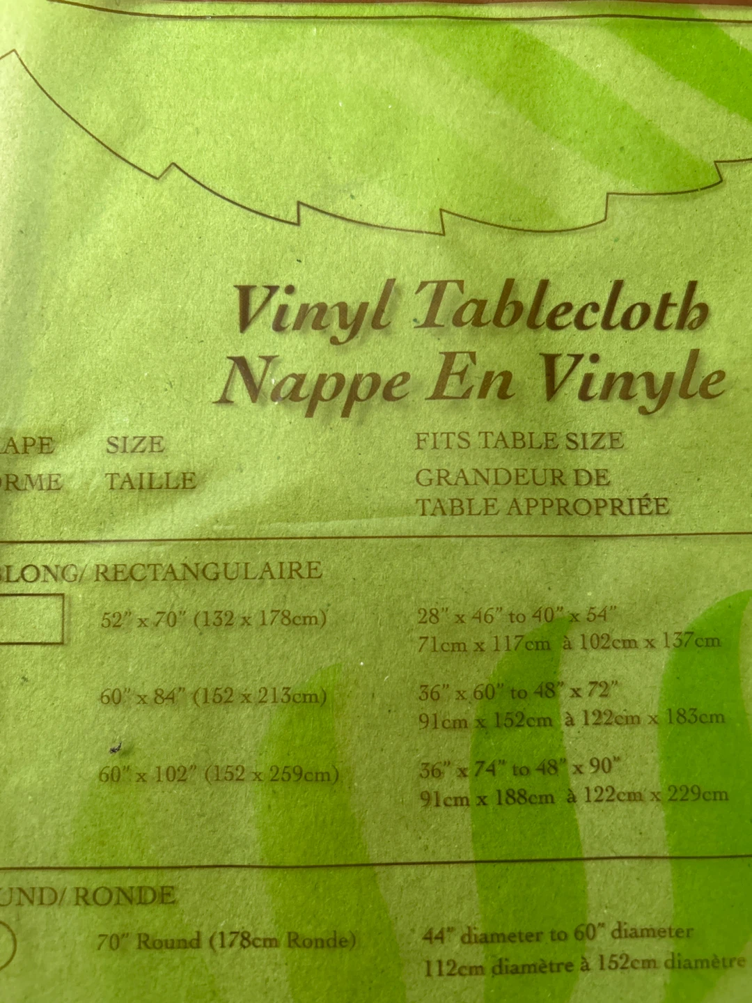 Gardeners Eden Vinyl Tablecloth 60" x 102" - photo 3