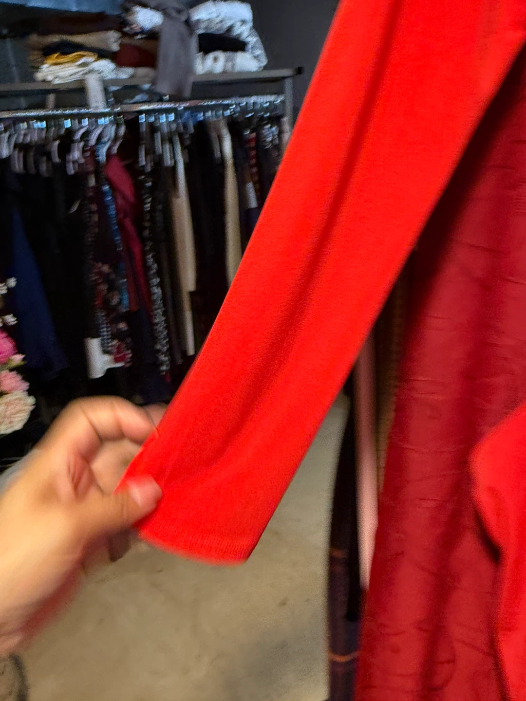Express Red Twist Front Cutout Dress - photo 3