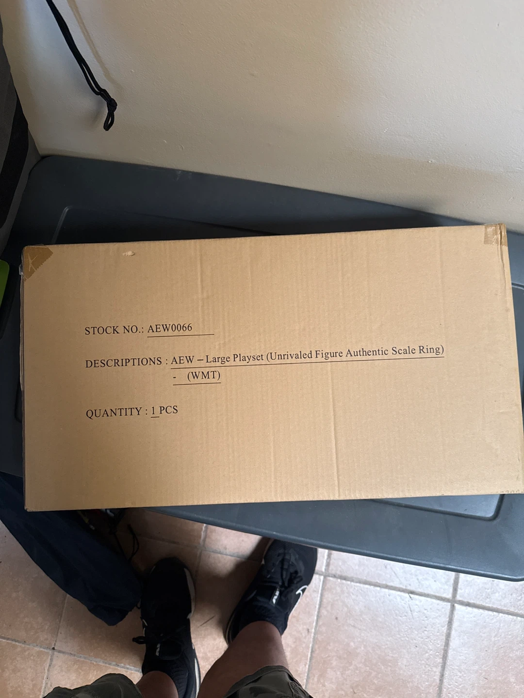 AEW large playset (Unrivaled figure Authentic Scale Ring) - photo 3