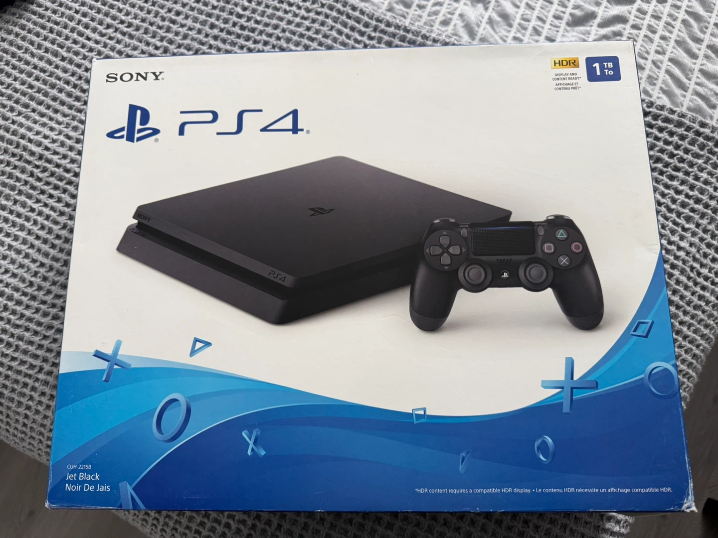 Sony PlayStation 4 Slim 1TB Jet Black