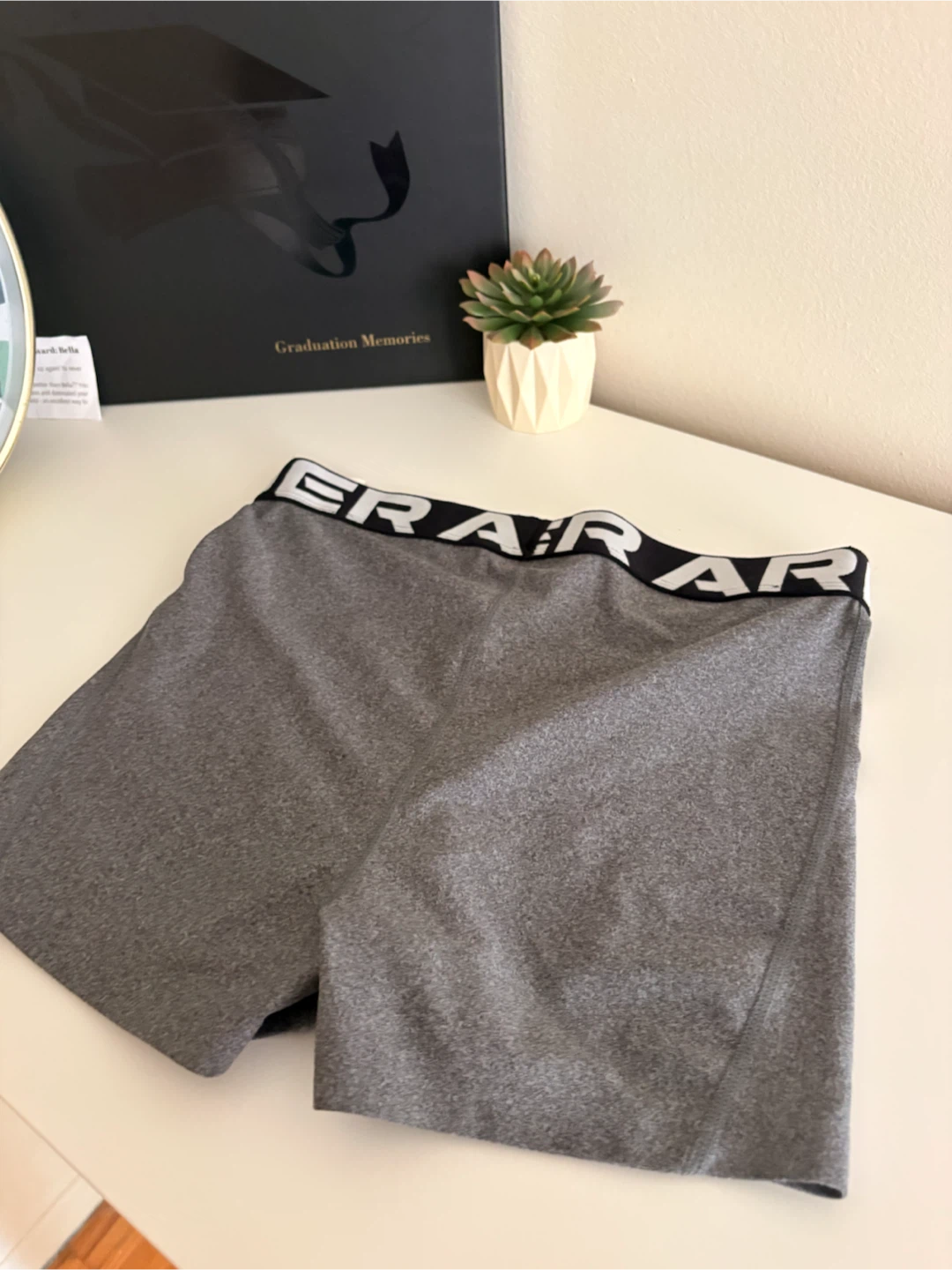 Under Armour Grey Compression Shorts M/M - photo 2