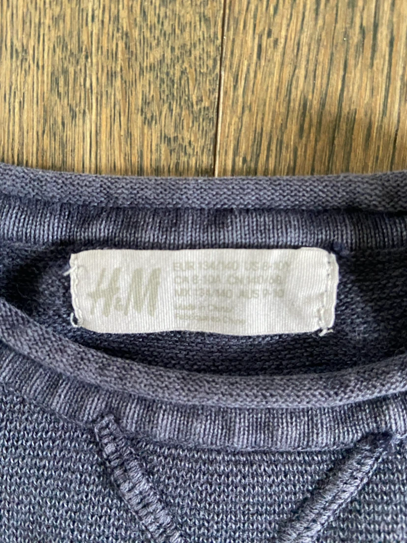EUC: H&M Boys' Cotton Knit Sweater Size 8-10Y *BACK TO SCHOOL* - photo 3