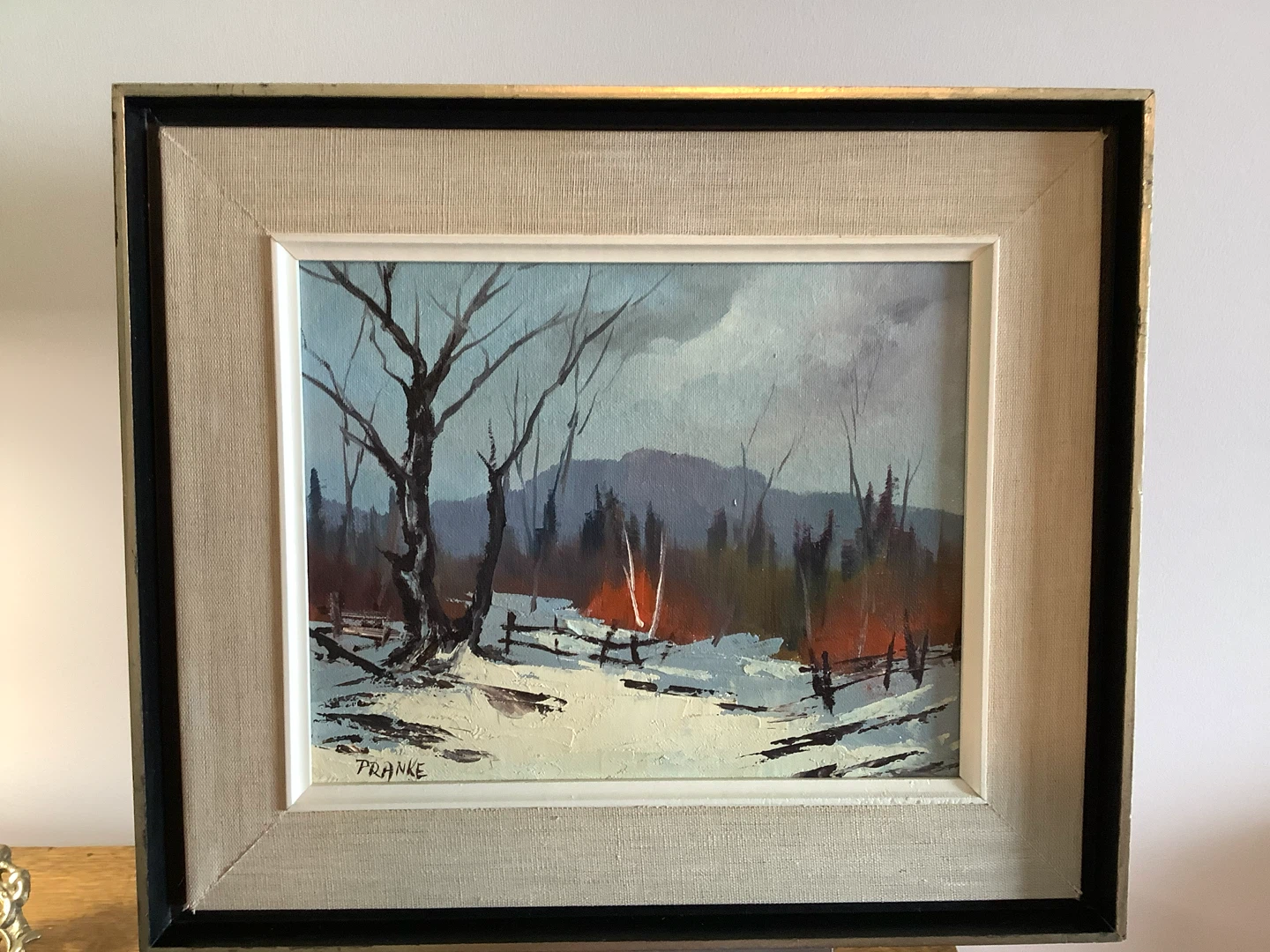 #2 Vt Landscape Oil Ptg by Cdn Artist W (Walter) Pranke 🐞