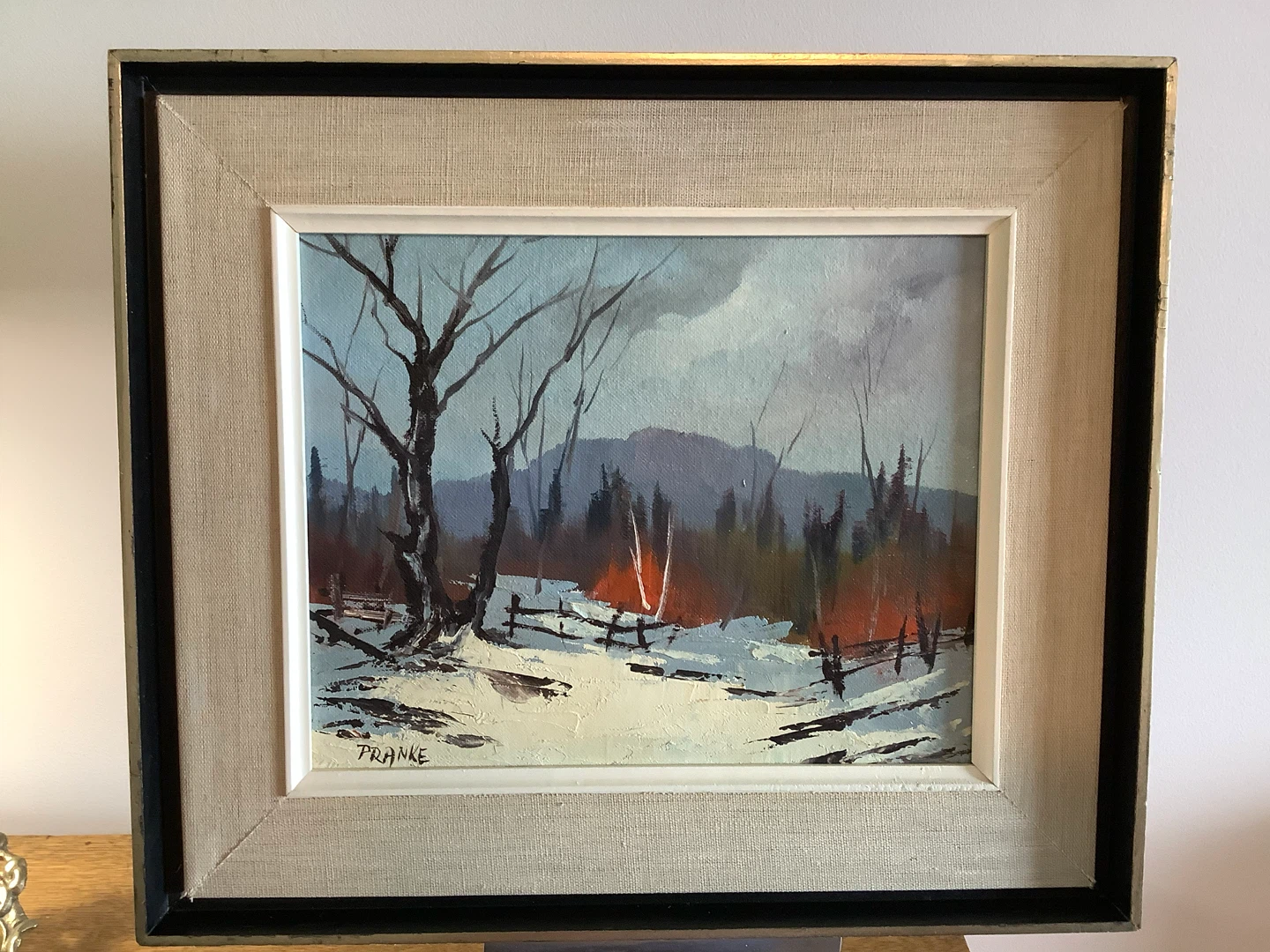 #2 Vt Landscape Oil Ptg by Cdn Artist W (Walter) Pranke 🐞 - photo 4