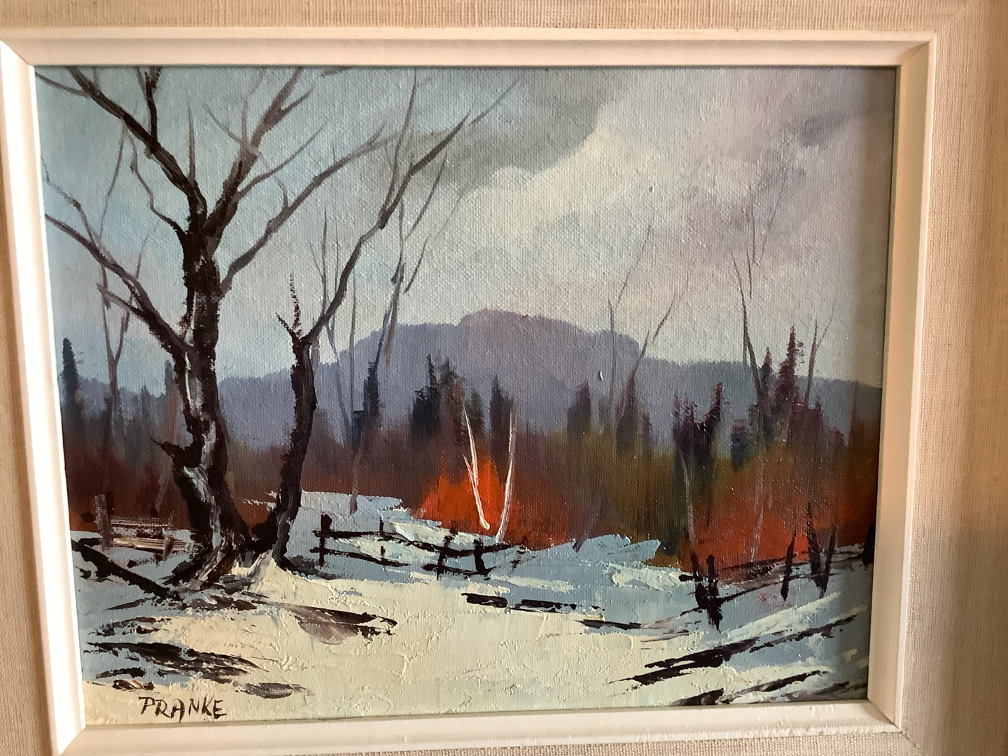 #2 Vt Landscape Oil Ptg by Cdn Artist W (Walter) Pranke 🐞 - photo 5