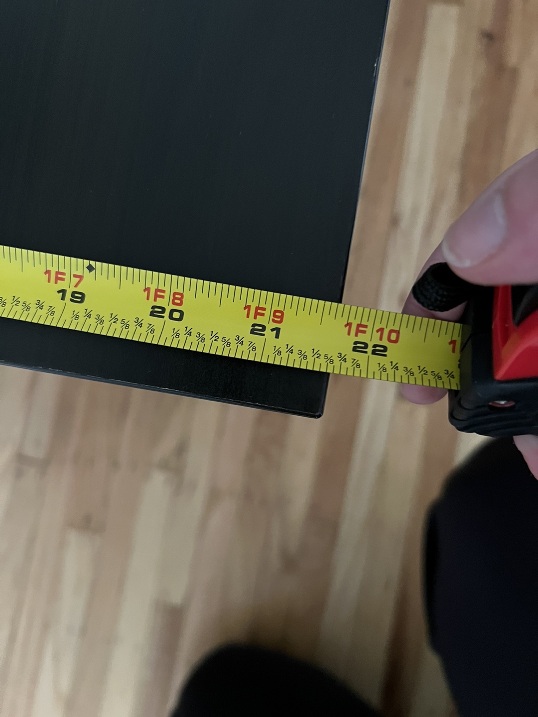 Black square coffee table - photo 3