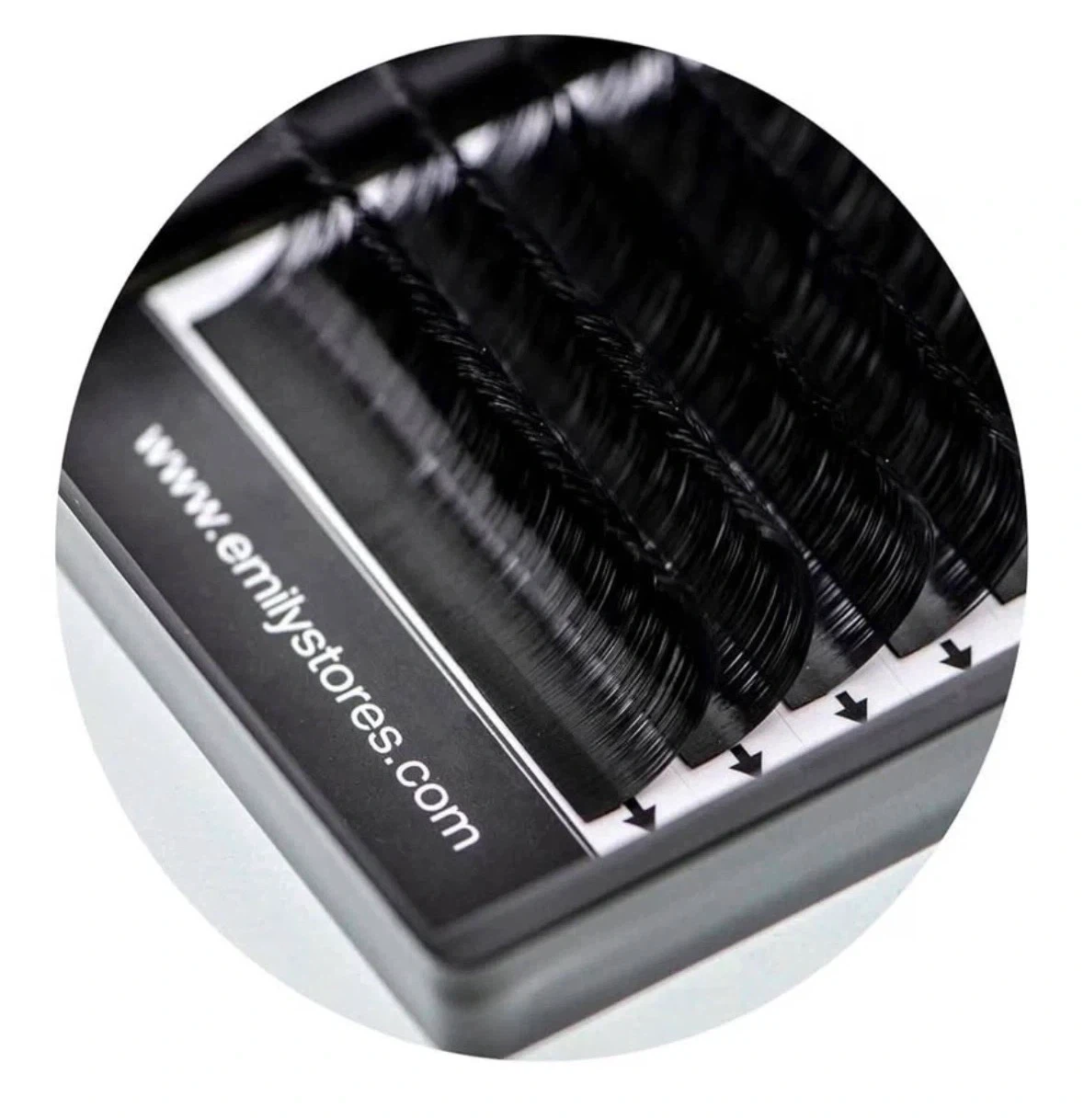 Eyelash Extensions 0.05mm Thickness C Curl Length 17mm Silk Mink