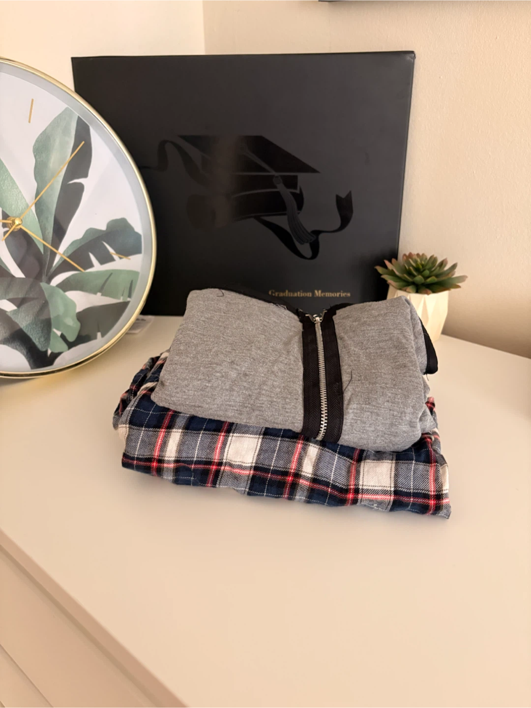 Seductions Grey and Black Long Sleeve Top