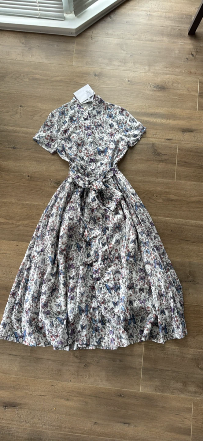 CD Butterfly Print Dress - photo 3
