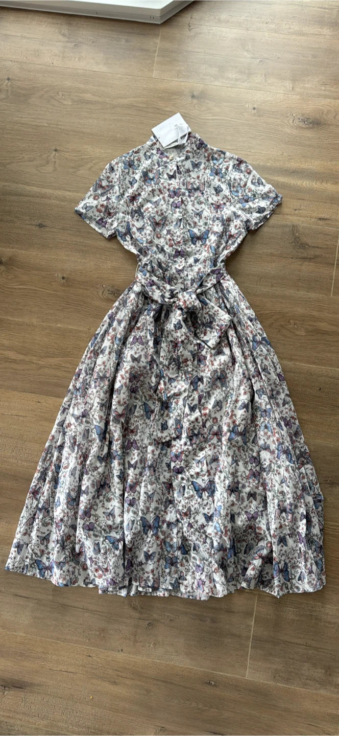 CD Butterfly Print Dress - photo 2