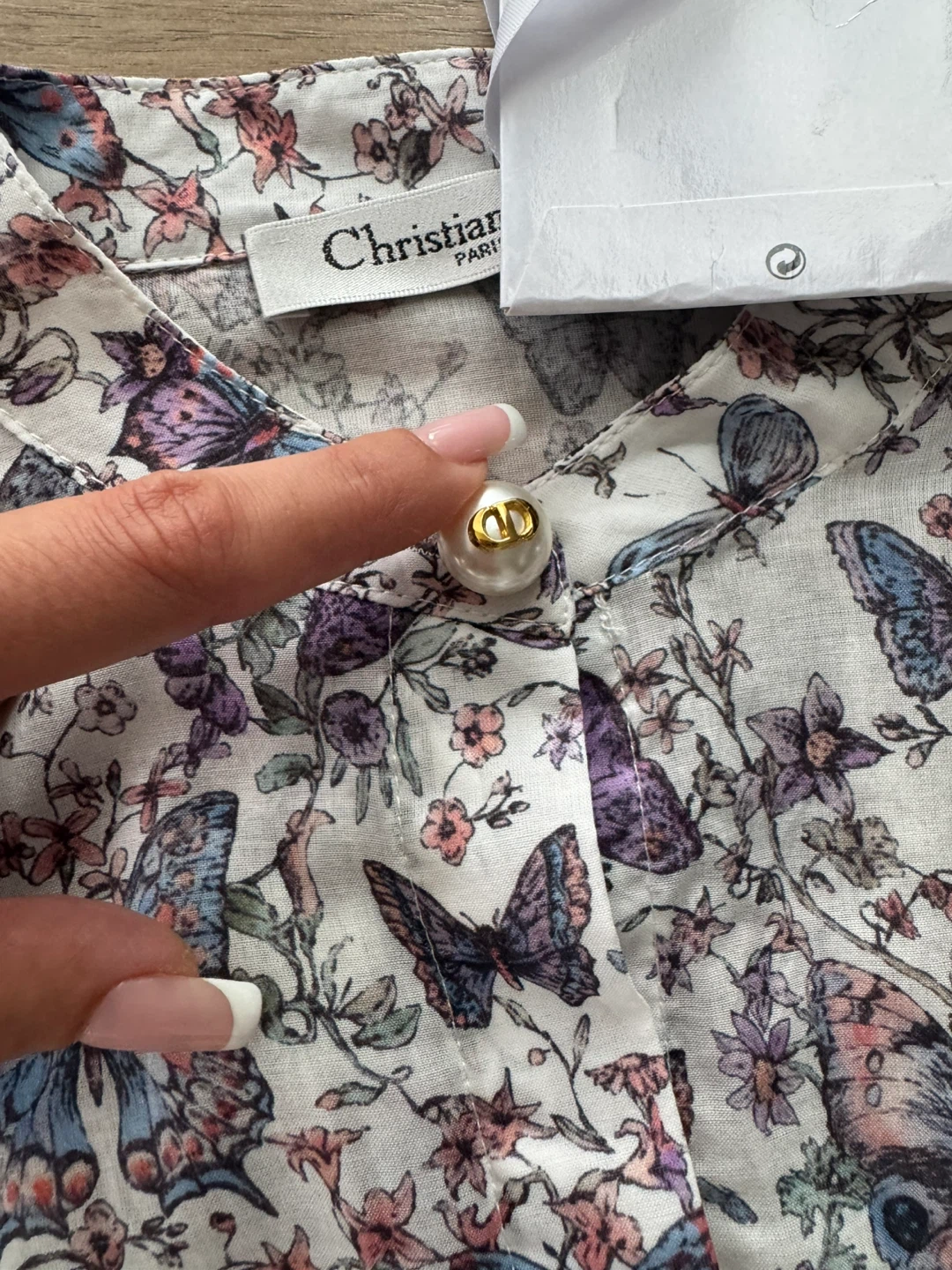 CD Butterfly Print Dress - photo 4