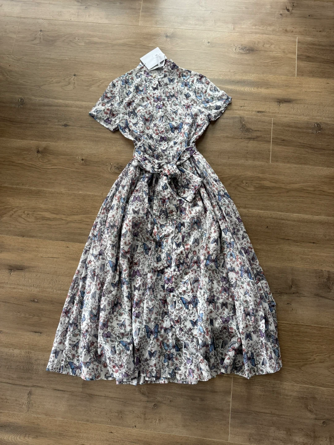 CD Butterfly Print Dress