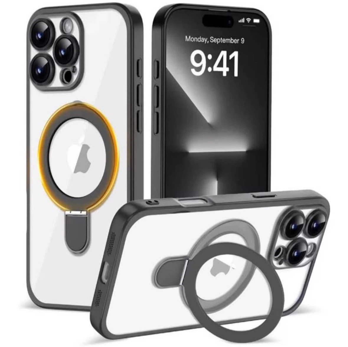 Magnetic for iPhone 16 Pro Case with Stand