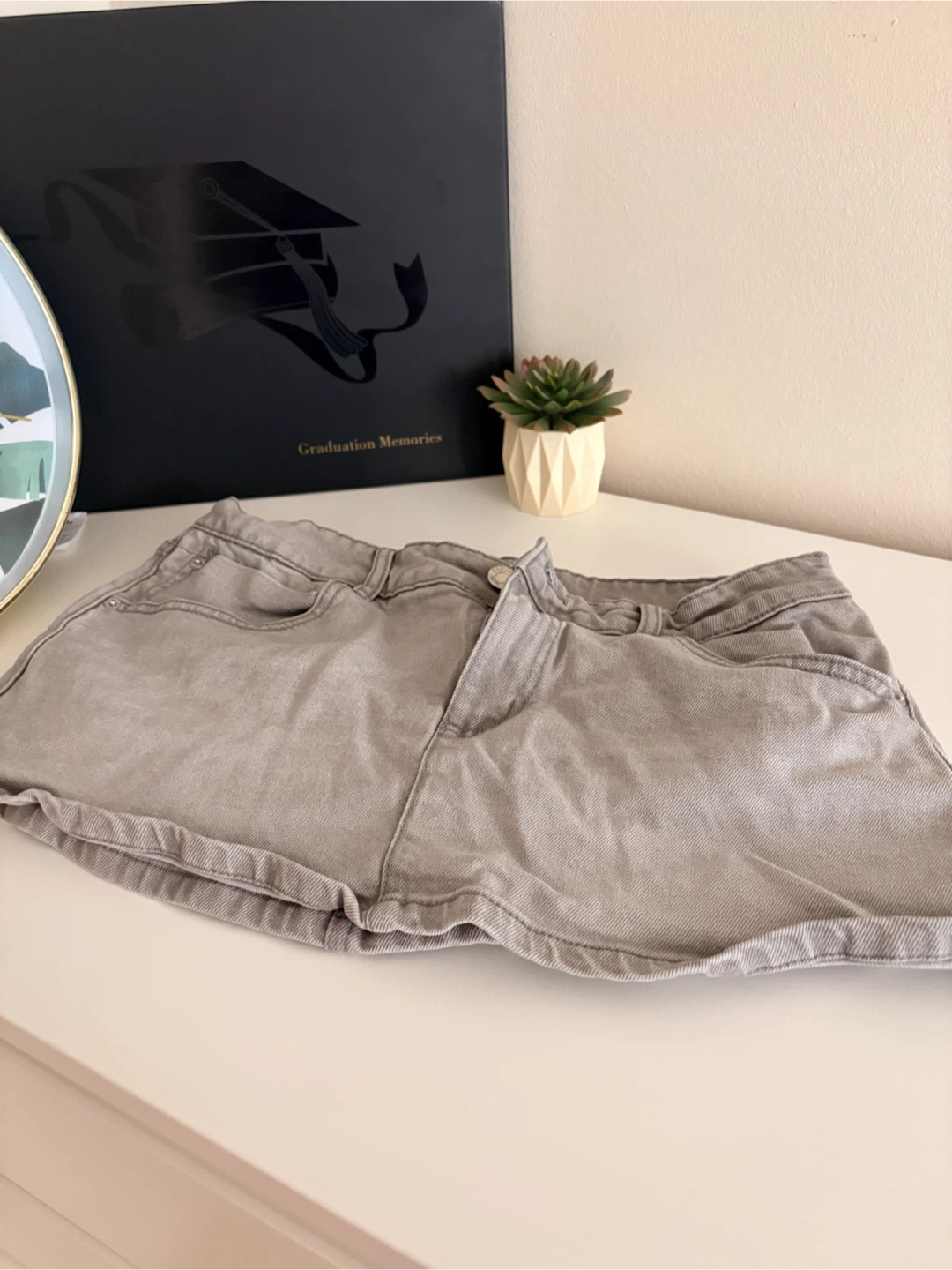 Garage Denim Grey Shorts Size M - photo 2