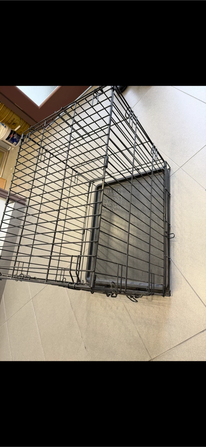 Petmate Black Wire Dog Crate - photo 2