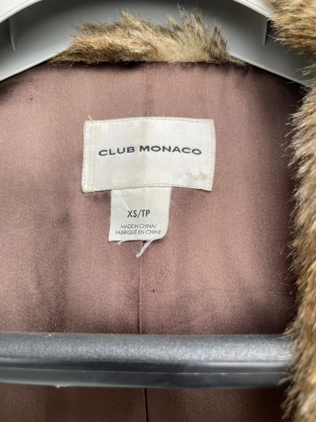Club Monaco Faux Fur Coat - photo 2