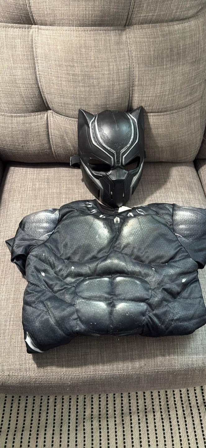Set of 5 Kids Superhero Muscle Costumes - photo 2