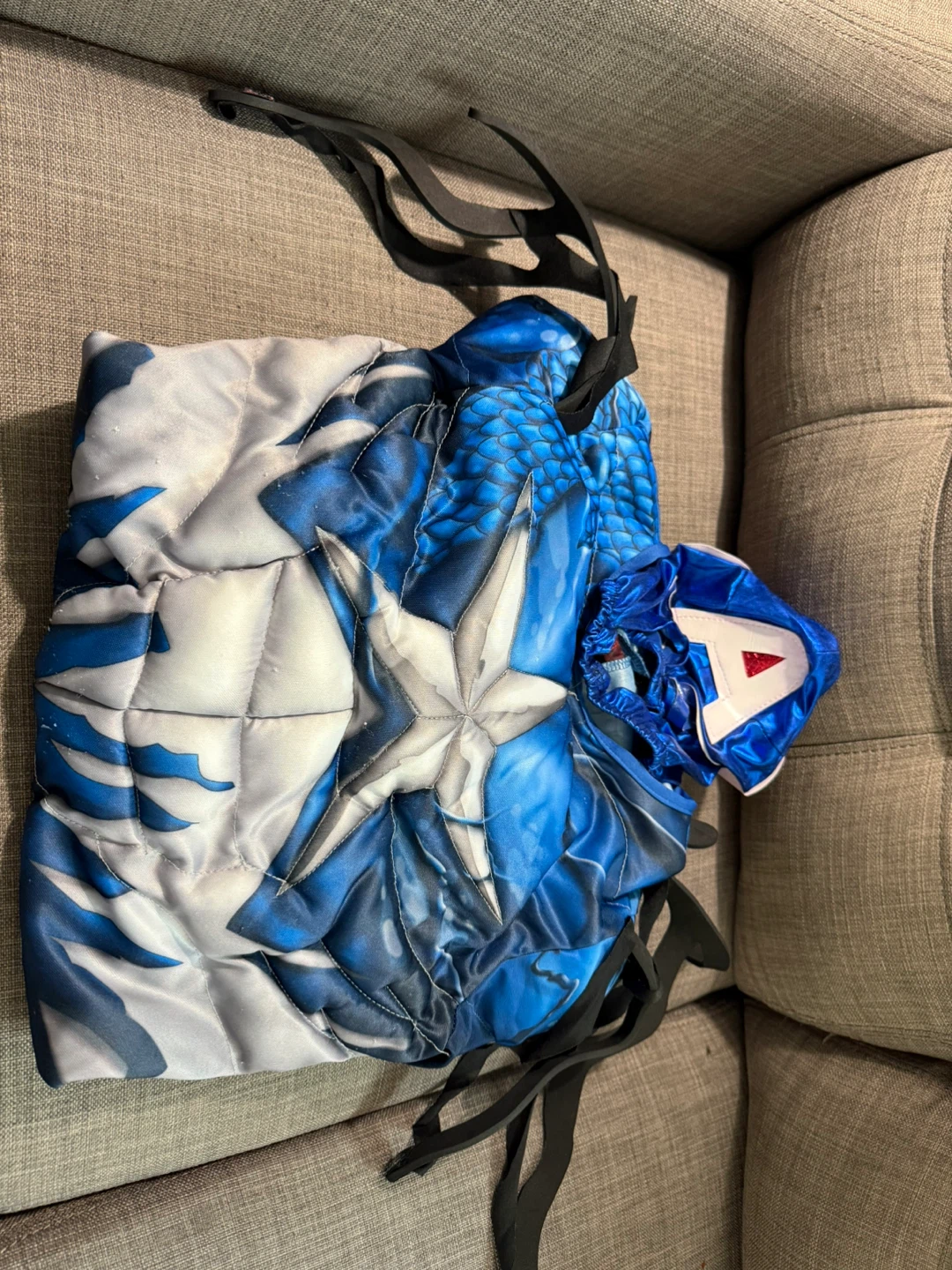 Set of 5 Kids Superhero Muscle Costumes - photo 5