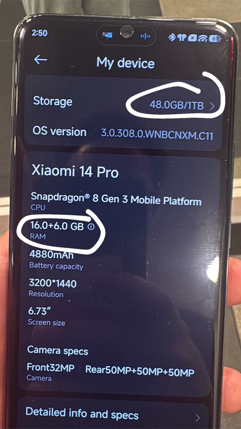 Xiaomi 14 Pro 1TB 16GB RAM - photo 3