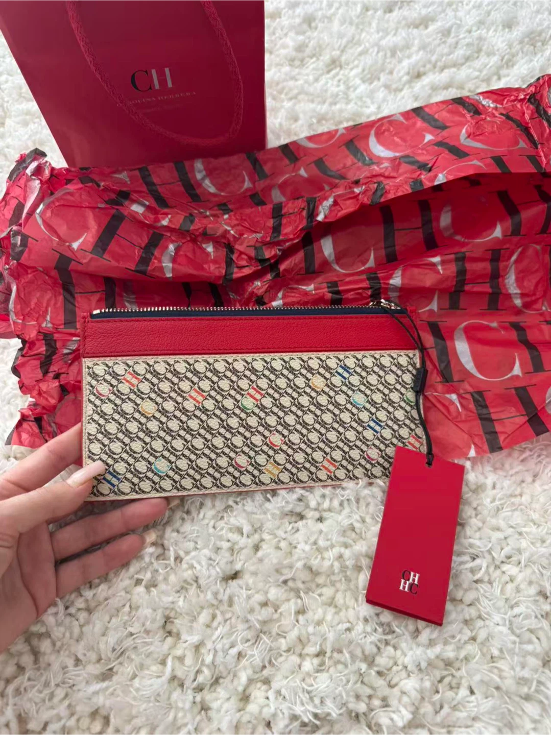 Carolina Herrera CH Card Holder Pouch