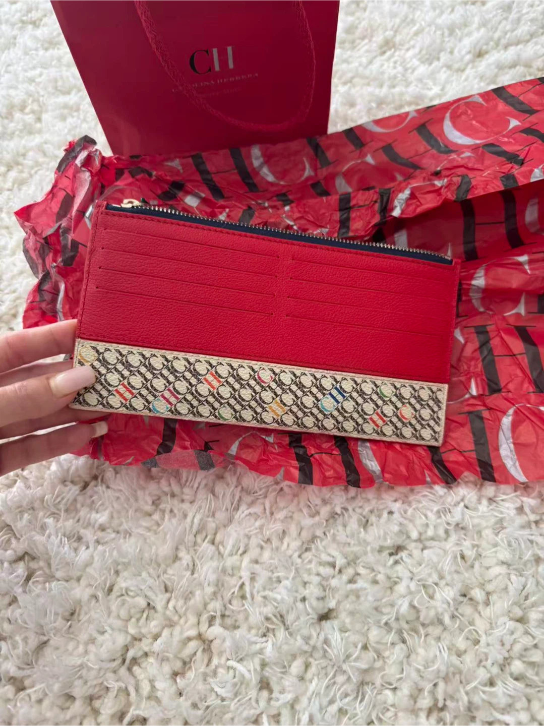 Carolina Herrera CH Card Holder Pouch - photo 2