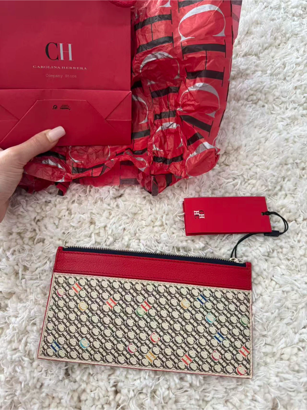 Carolina Herrera CH Card Holder Pouch - photo 3