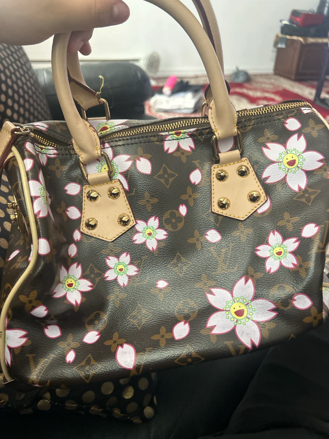 Louis Vuitton Murakami Cherry Blossom Speedy Bag