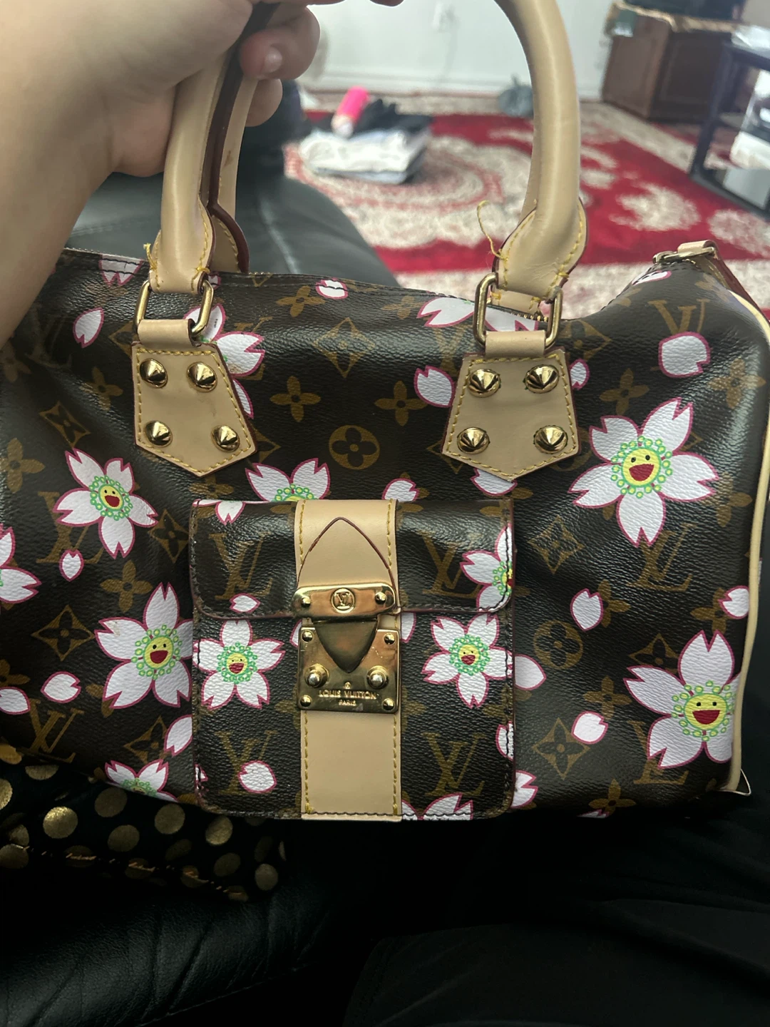 Louis Vuitton Murakami Cherry Blossom Speedy Bag - photo 2