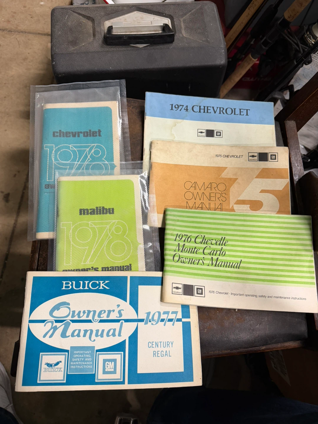 Numerous different glove box owners manuals
