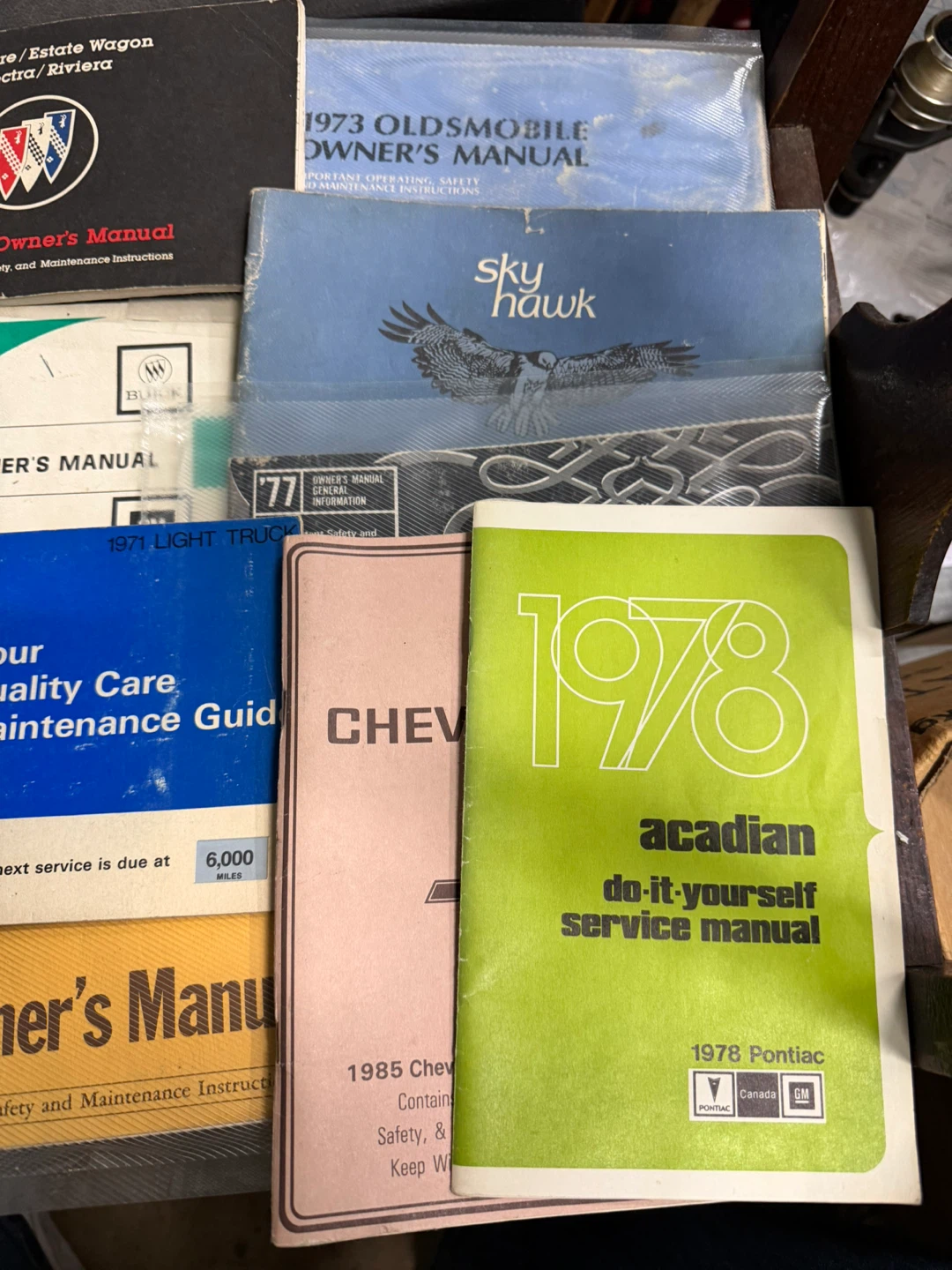 Numerous different glove box owners manuals - photo 5