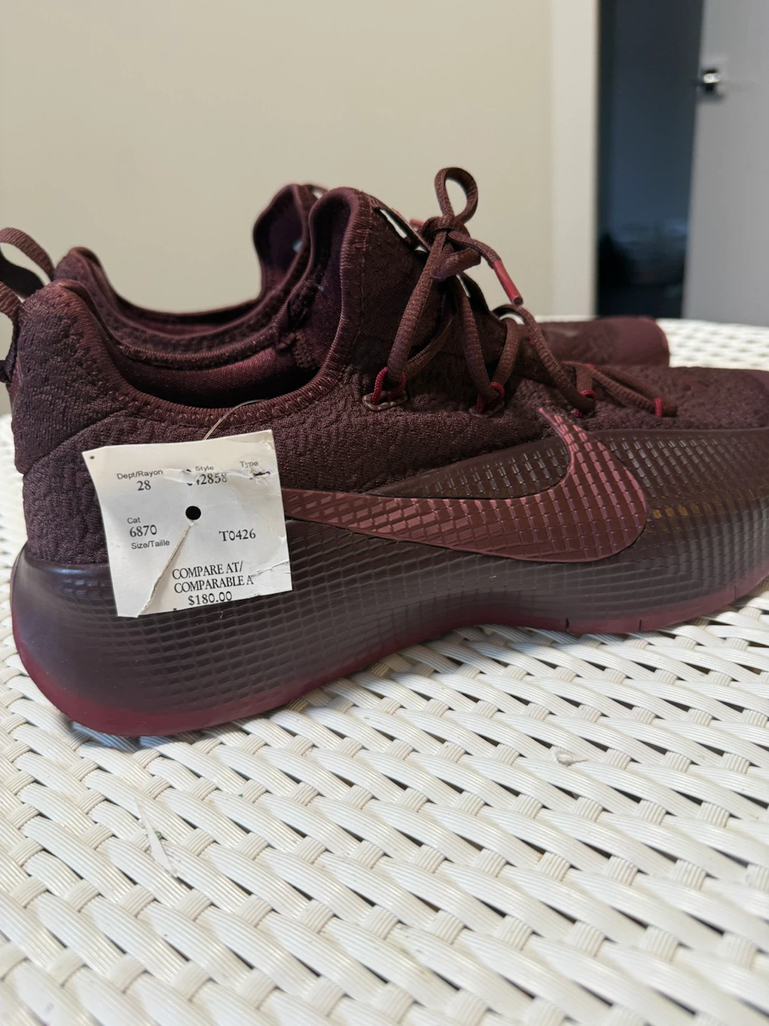 Nike LeBron TR 1 Burgundy Crush / Team Red