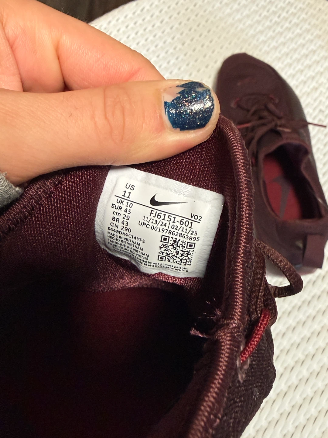 Nike LeBron TR 1 Burgundy Crush / Team Red - photo 4