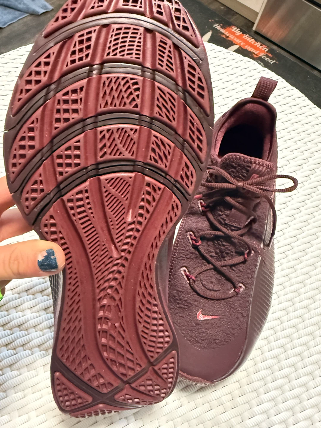 Nike LeBron TR 1 Burgundy Crush / Team Red - photo 5
