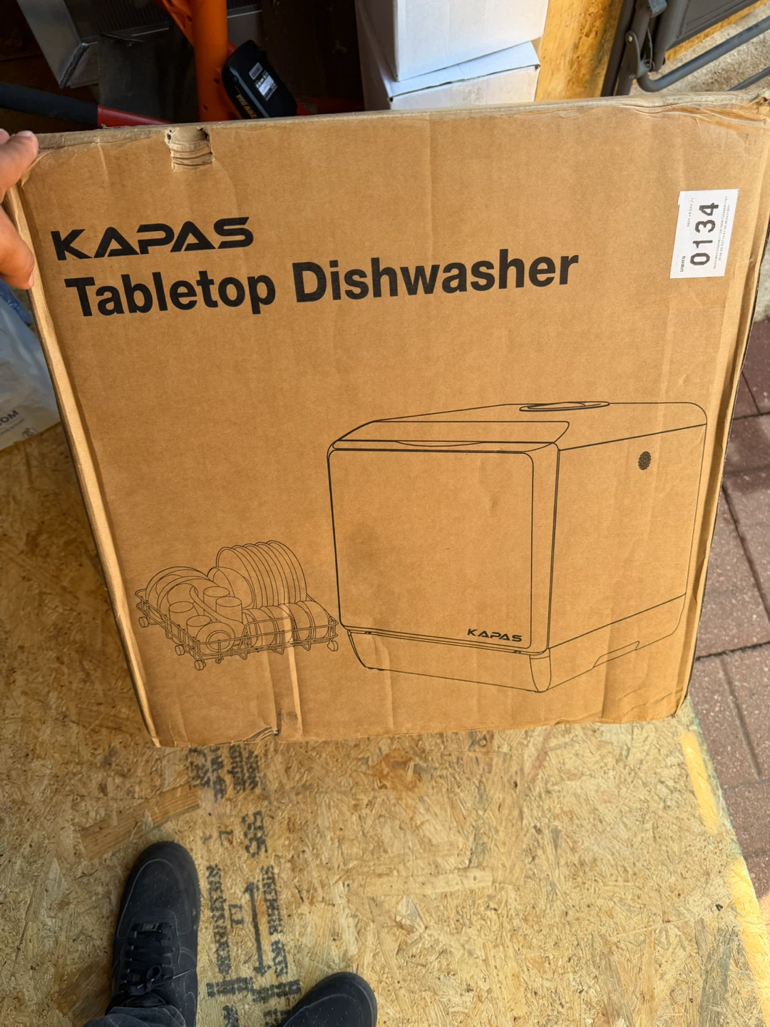 KAPAS Tabletop Dishwasher KPS-XWJ01