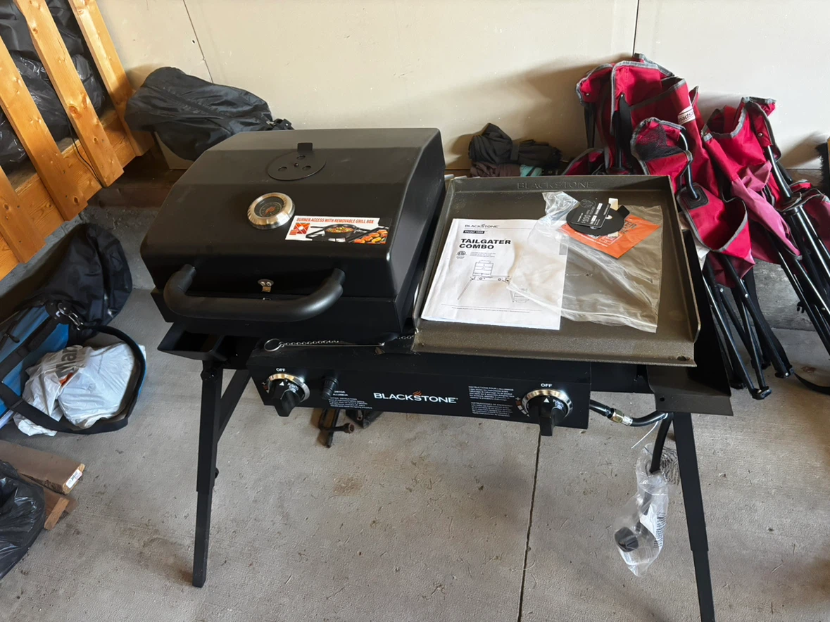 Blackstone Tailgater Combo Griddle & Grill - photo 2
