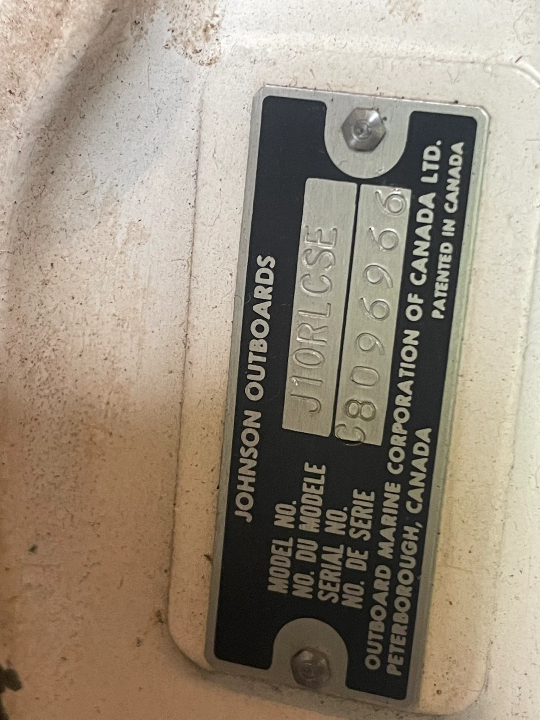 Johnson Outboard Motor J10RLCSE - photo 3