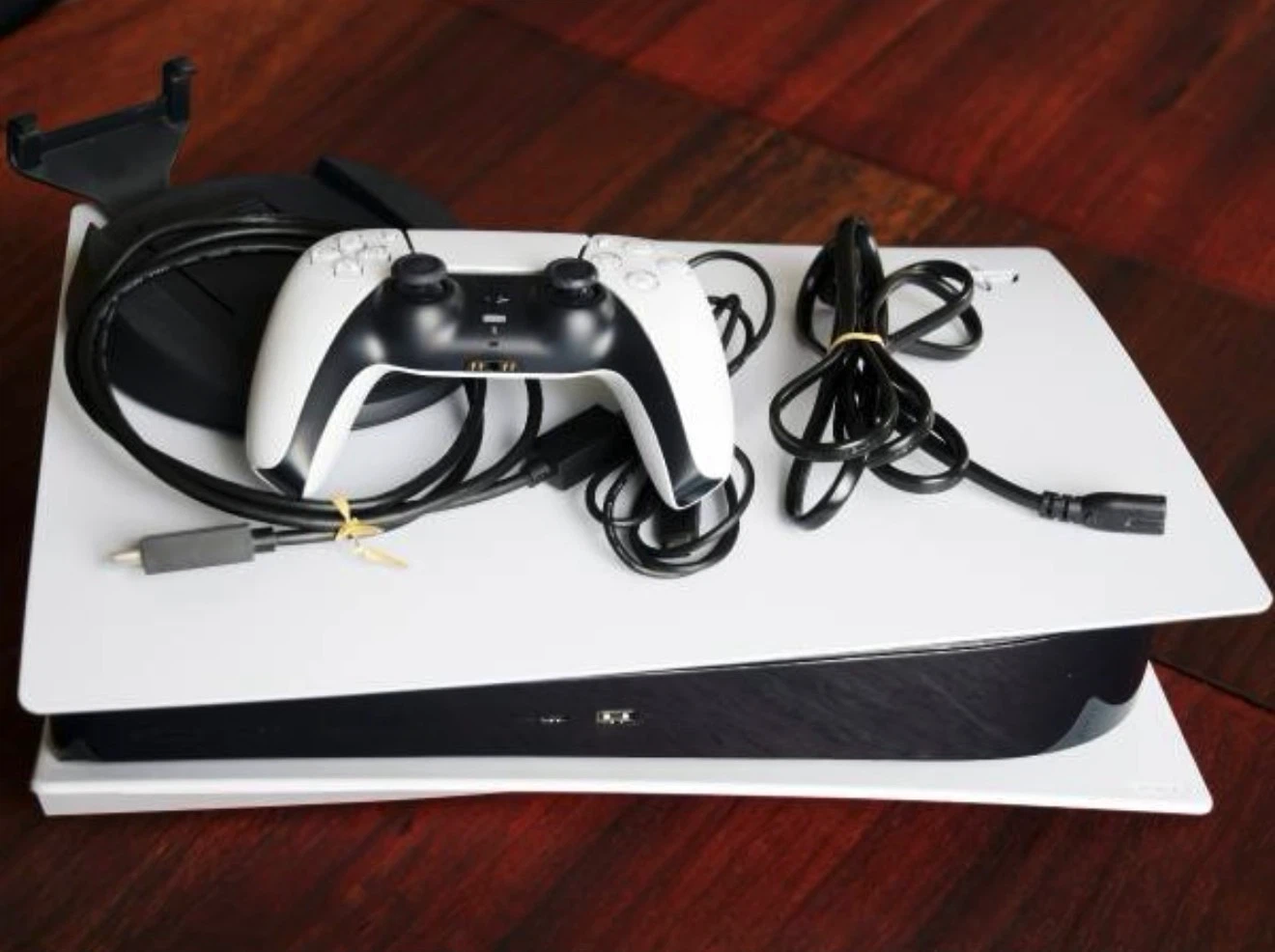 Sony PlayStation 5 Console with Controller and Cables - photo 2