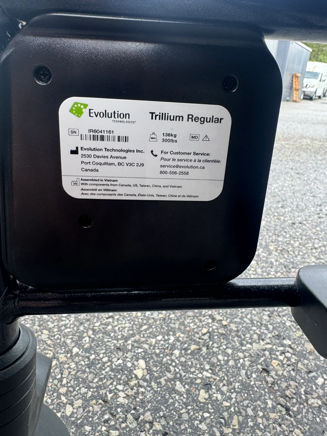 EVOLUTION TRILLIUM REGULAR WALKER ROLLATOR - photo 3