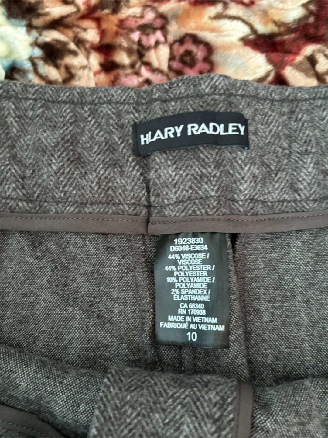Hlary Radley grey trousers size 10 - photo 2