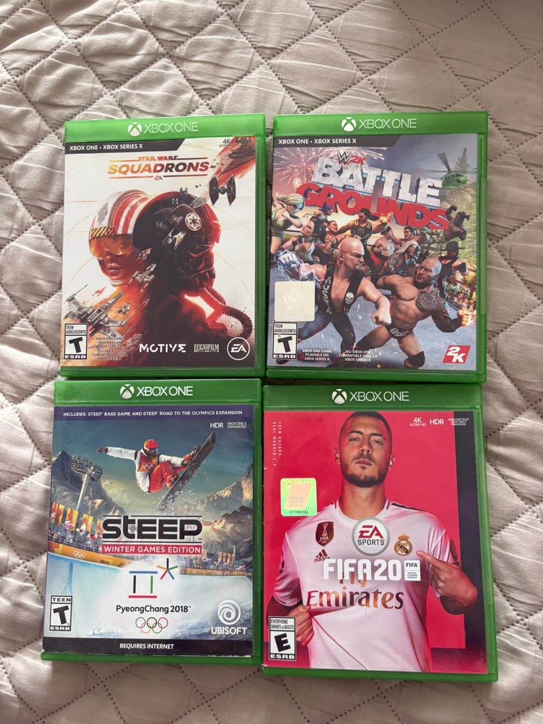 Xbox One S 1TB with 4 Games