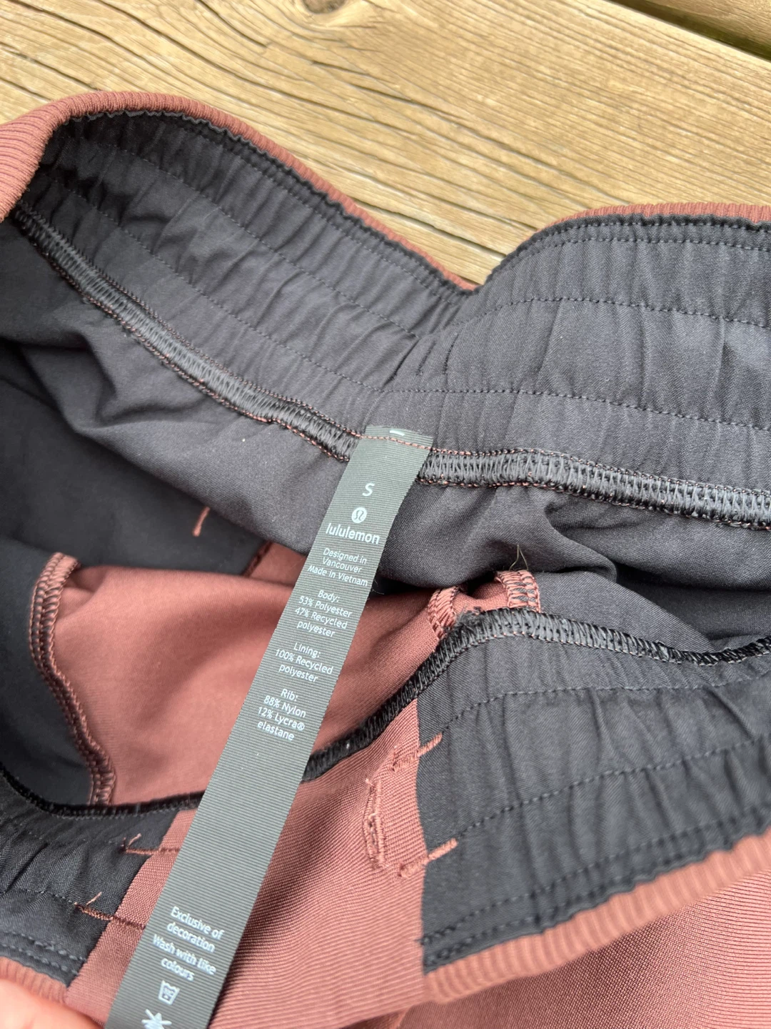 Mens Lululemon Joggers - Brown - Size Small - photo 2