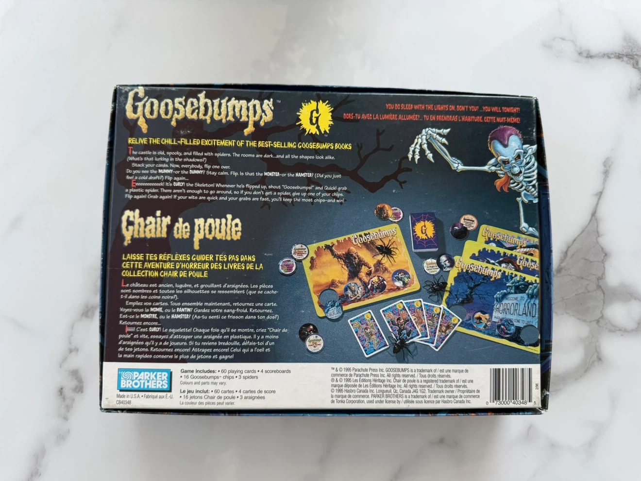 Vintage 90s Goosebumps Shrieks and Spiders Board Game - photo 2