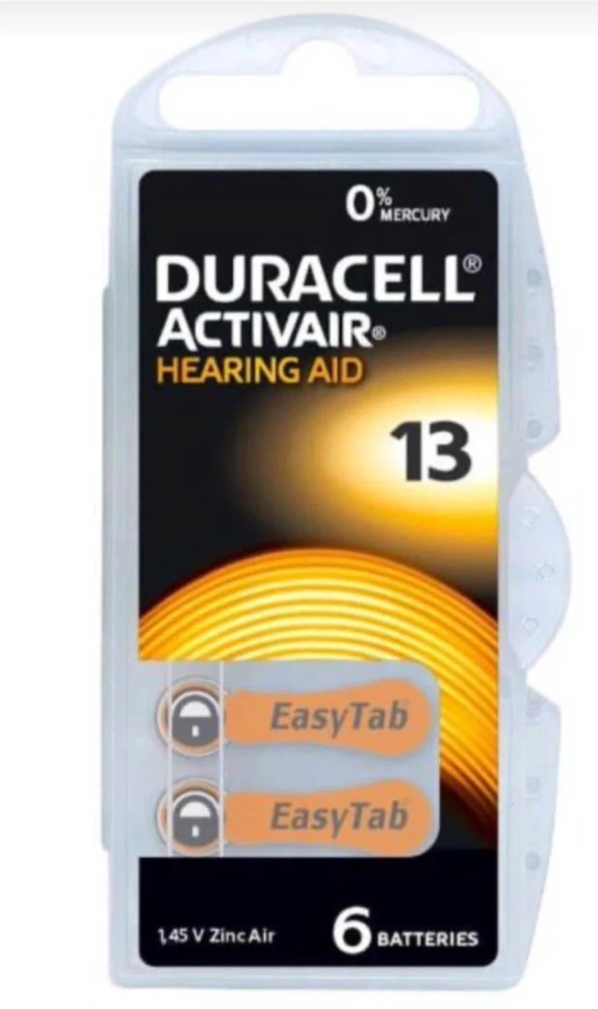 Hearing aid batteries