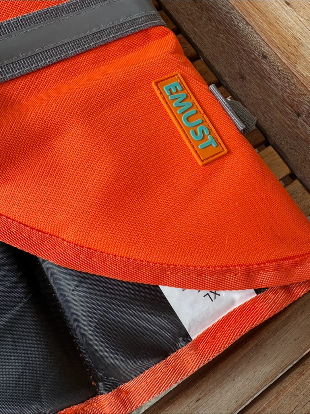 EMUST Dog Life Jacket Orange