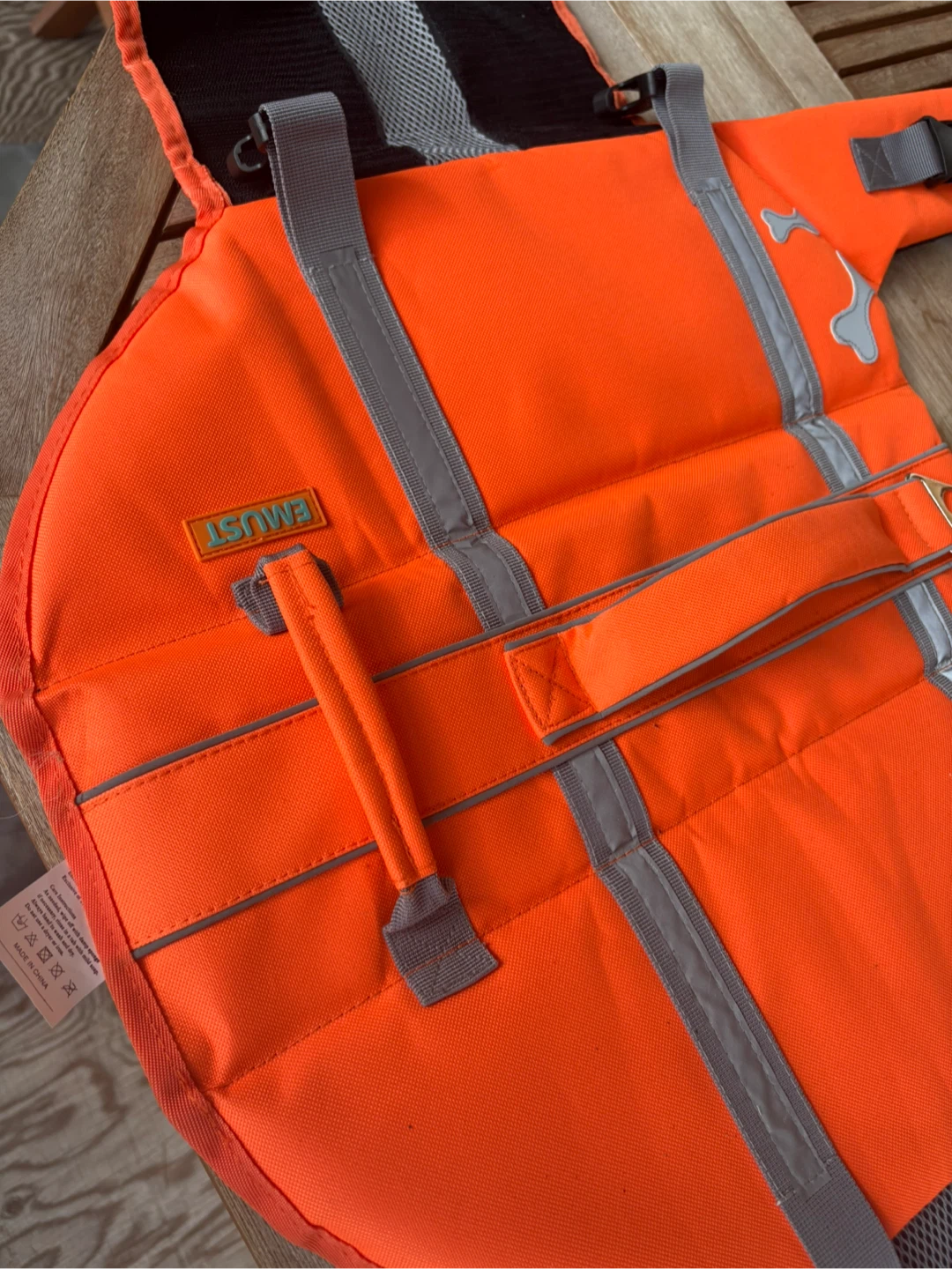 EMUST Dog Life Jacket Orange - photo 3