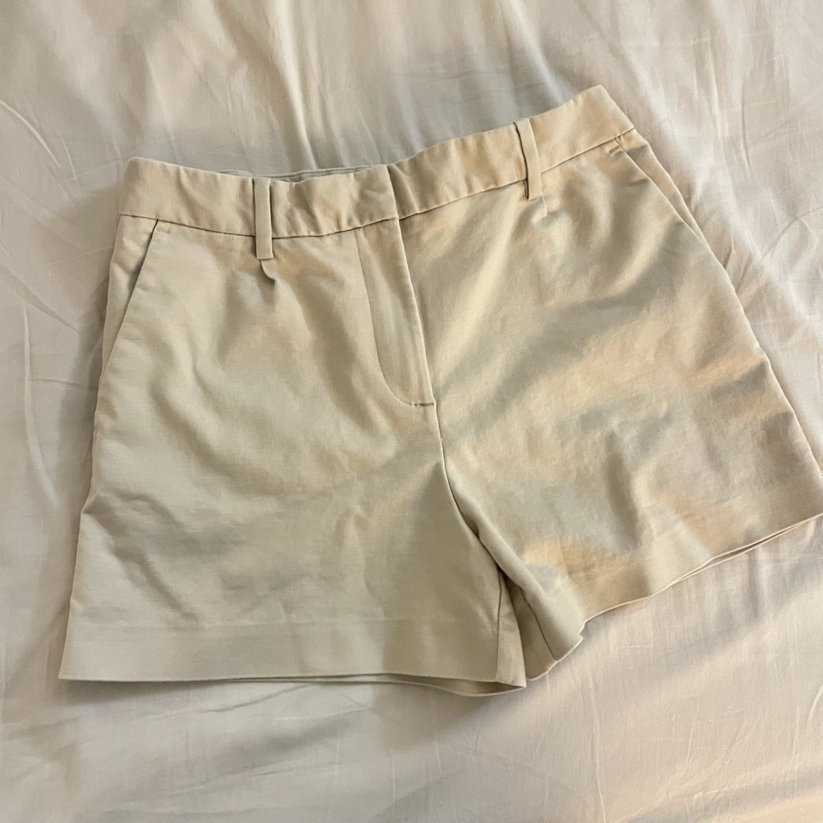 Zara Beige Tailored Shorts Size XS