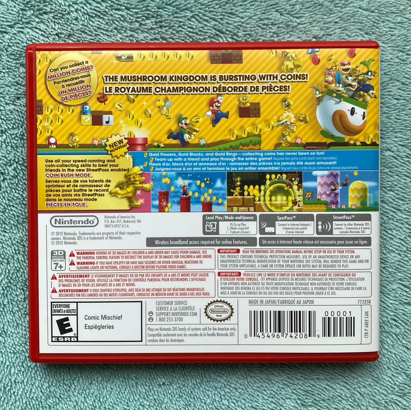 Super Mario Bros 2 Nintendo 3DS - photo 3